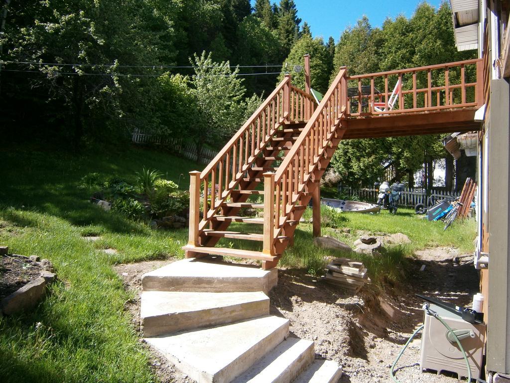 LʼAnse-Saint-Jean Apartement Mirador Du Fjord מראה חיצוני תמונה